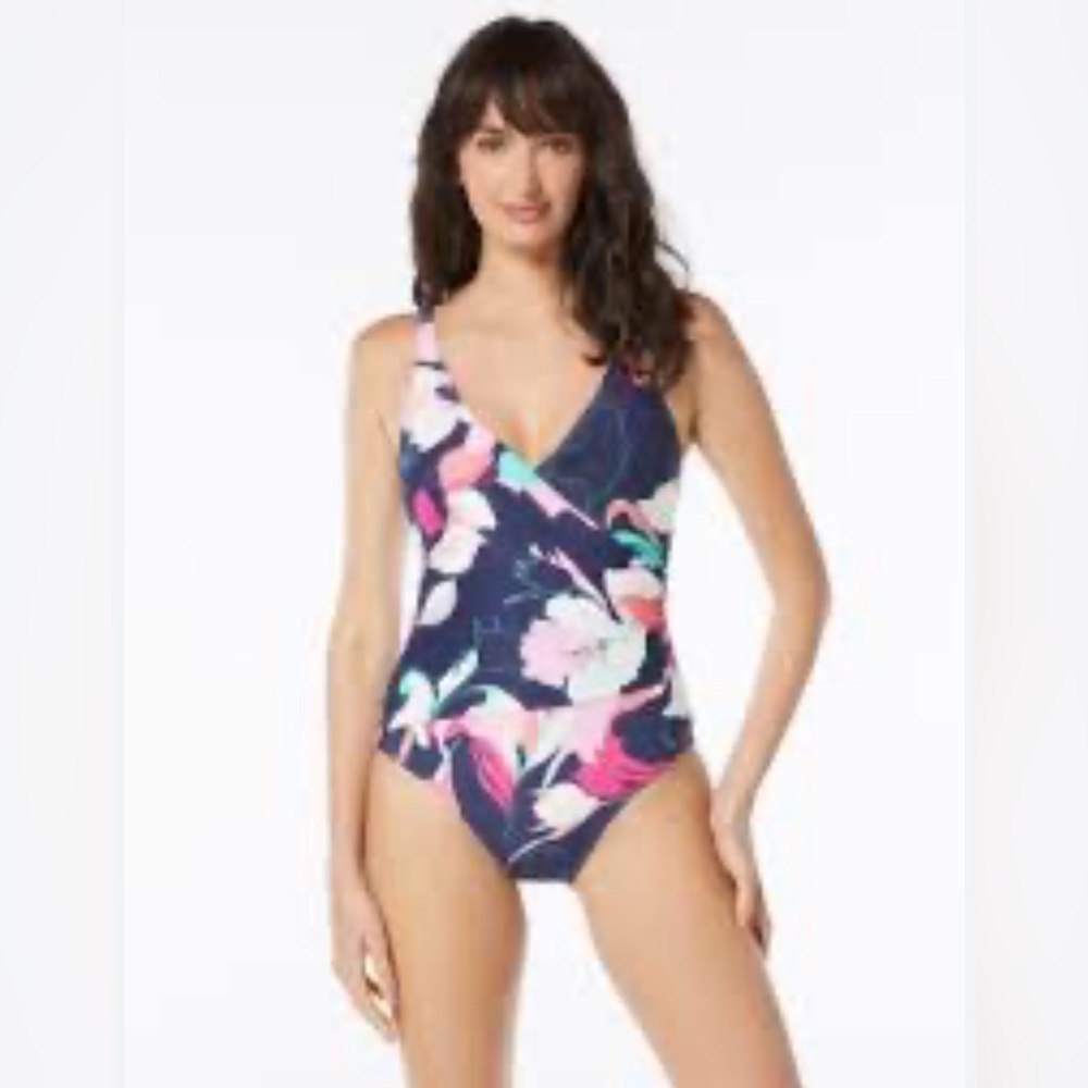 New Beach House Vibrant Floral Swimsuit